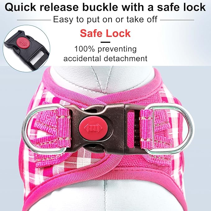 Dog Harness Step-in Breathable Puppy Cat Dog Vest Harnesses - Image 5