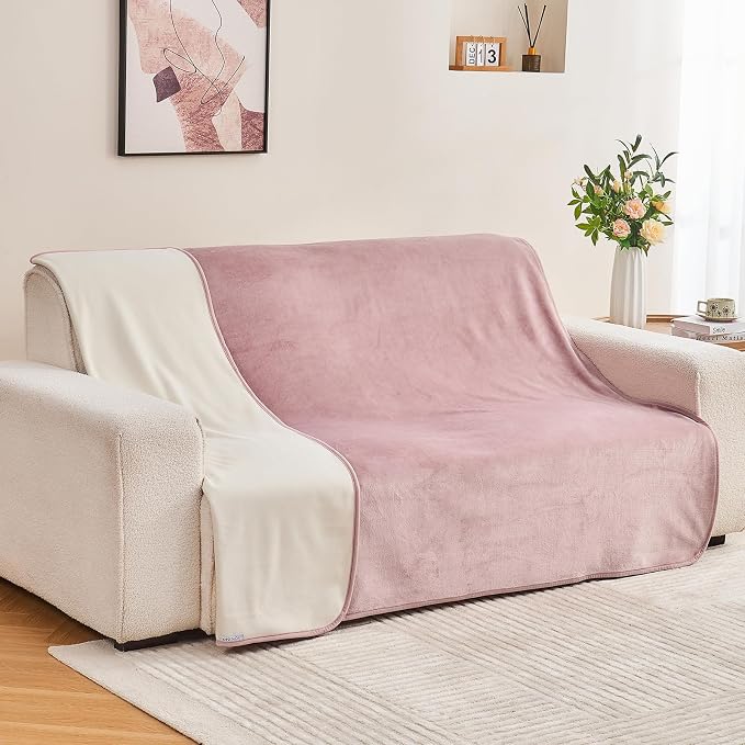 Waterproof Blanket 60"x80" for Adults, Reversible Waterproof Bed Cover for Dogs - Image 7