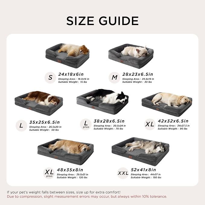 Bedsure Orthopedic Dog Bed for Large Dogs - Image 7
