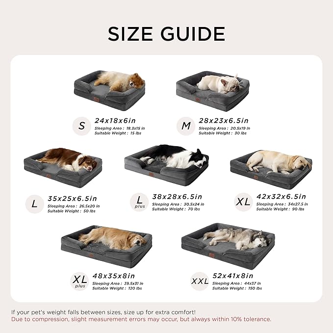Bedsure Orthopedic Dog Bed for Extra Large Dogs - Image 7