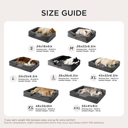 Bedsure Orthopedic Dog Beds Large Sized Dog - Image 7