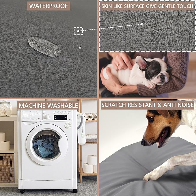 Dog Bed Cover Waterproof Replacement Machine Washable Covers - Image 3