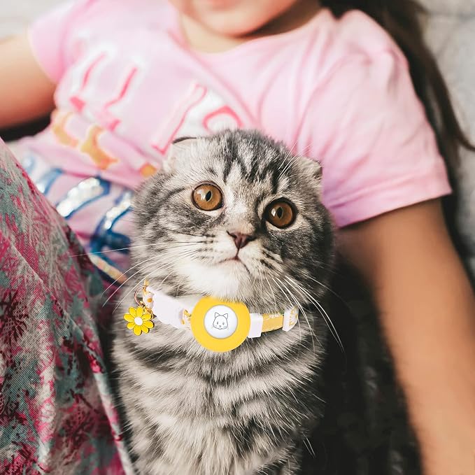 Airtag Cat Collar, JXFUKAL Kitten Collar Breakaway - Image 7