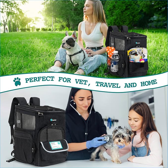 PetAmi Dog Backpack Carrier, Airline Approved Cat Backpacks - Image 7