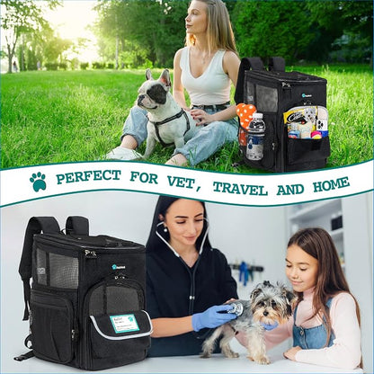 PetAmi Dog Backpack Carrier, Airline Approved Cat Backpacks - Image 7