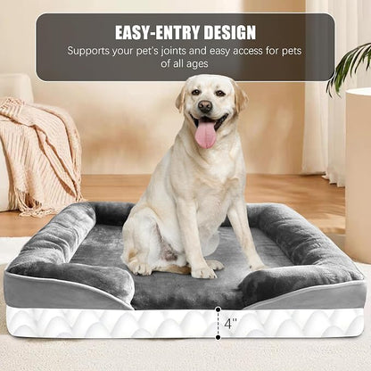 Orthopedic Dog Bed with Sides - Image 5
