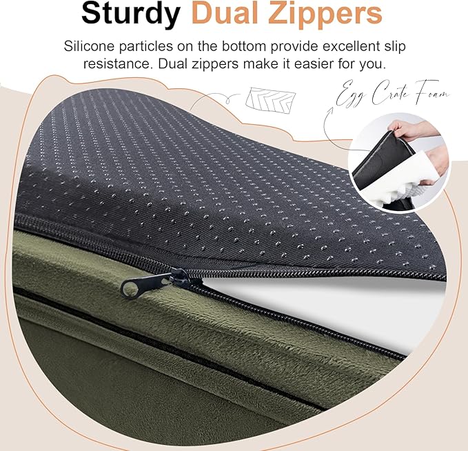 Large Dog Bed Orthopedic Washable: Beds Bolster XL Bed Large Big Dogs Egg Crate - Image 5