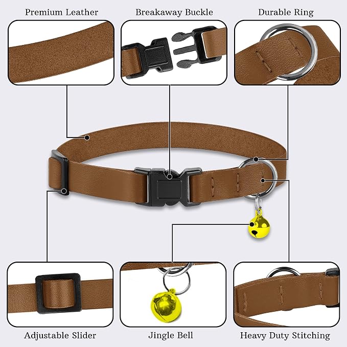 Breakaway Cat Collar with Bell - Image 5