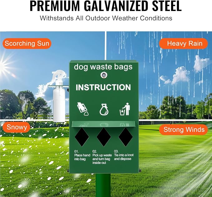 VEVOR Dog Poop Bag Dispenser - Image 6