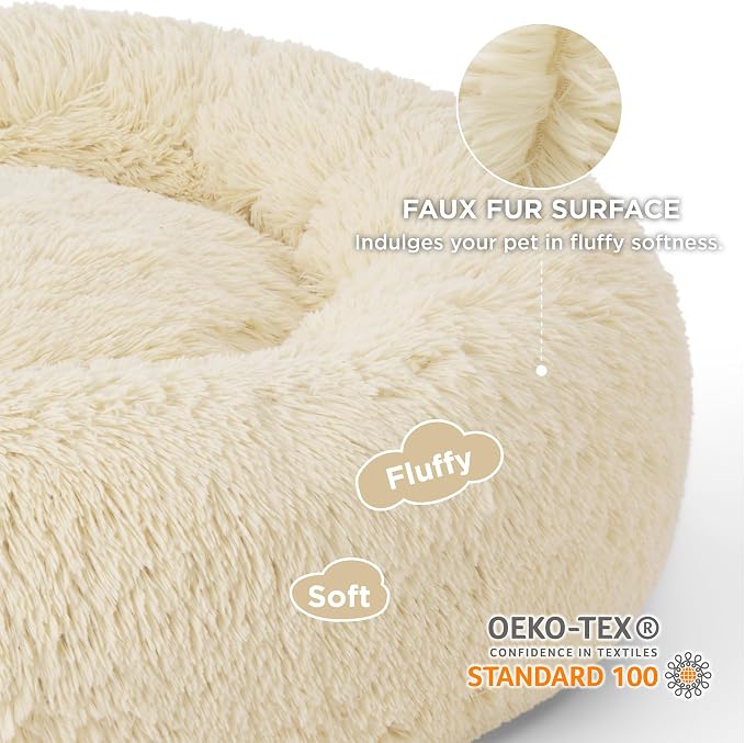 Bedsure Calming Dog Bed for Large Dogs - Image 2