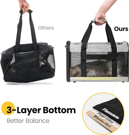 Dog Carrier Soft Sided, Large Cat Carrier - Image 7