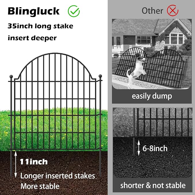Decorative Metal Garden Fence - Image 3
