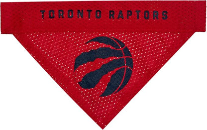 NBA Dog Bandana -Toronto Raptors Reversible Pet Bandana. 2 Sided Home & Away - Image 3