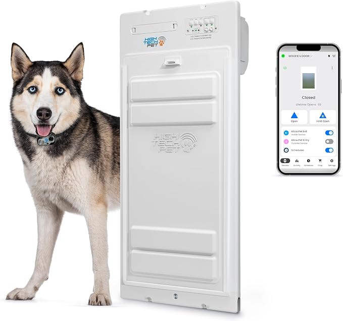 Power Pet Automatic ROLL UP Door by High Tech Pet Brand, Motorized Panel Rolls - Image 2