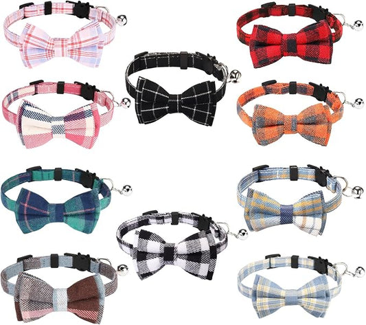 10 Pcs Cat Collar Breakaway by Unknown