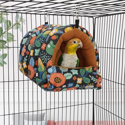 Wontee Bird Nest House Winter Warm Snuggle Hut Bird Bed Hanging Hammock - Image 2