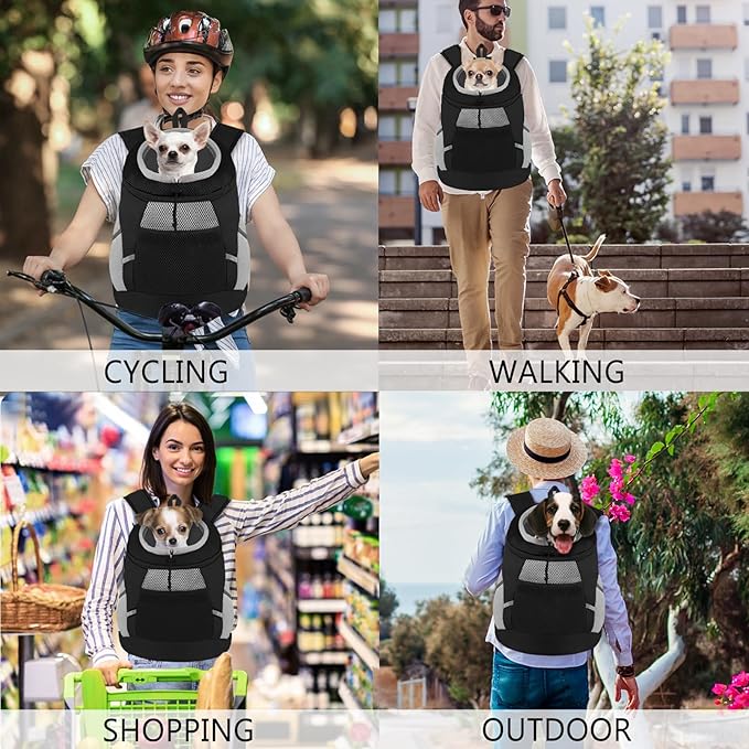Dog Backpack Carrier, Front Chest Carrier - Image 3