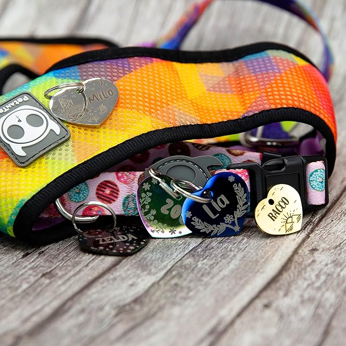 Personalized Dog Tag with 5 Lines of Custom Deep Engraved Durable Stainless - Image 4