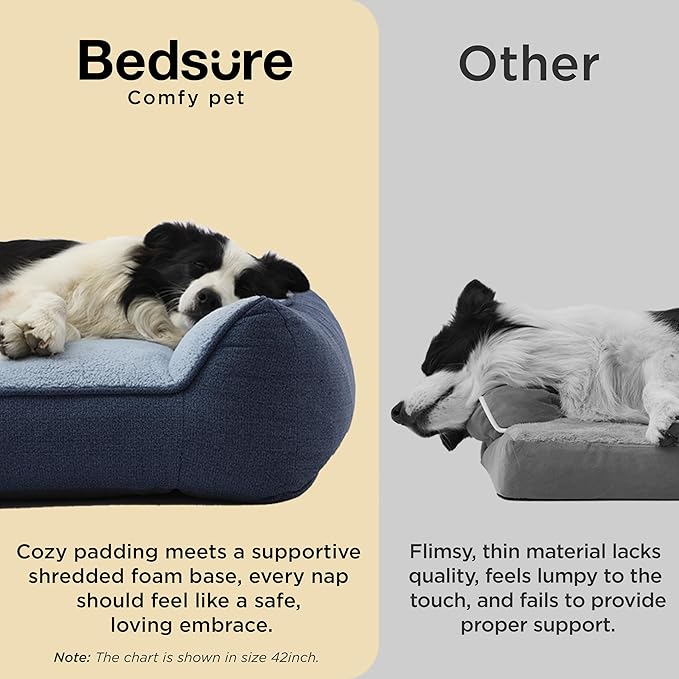 Bedsure SupportMax™ Orthopedic Dog Beds Large Sized Dog - Image 3