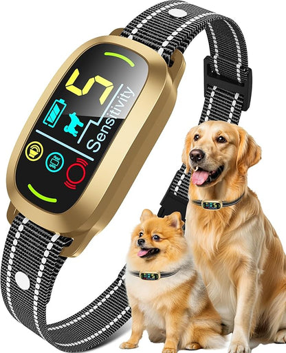 Smart AI Bark Collar for Large Medium Small Dogs, Anti Barking Device by Unknown
