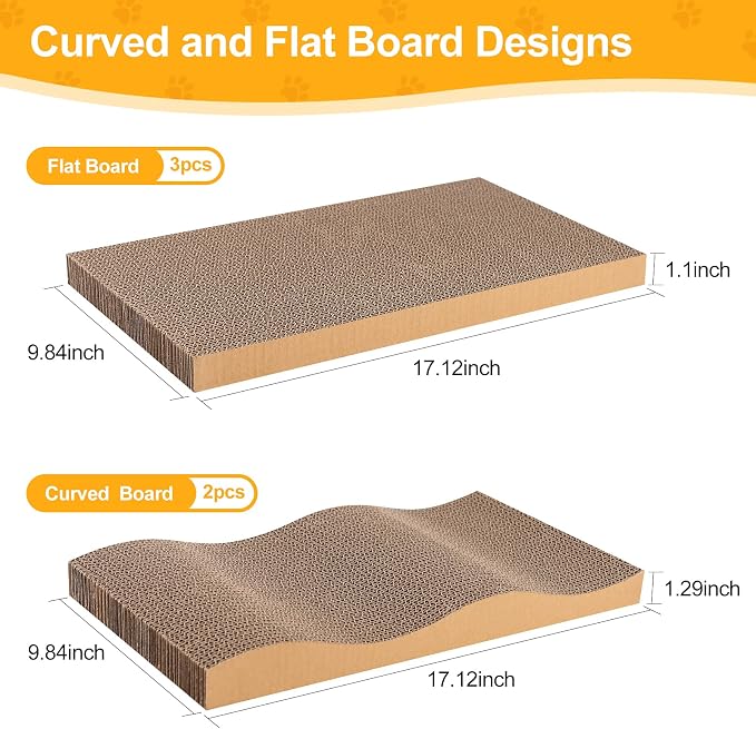 Poils bebe 5 PCS Cat Scratcher - Image 4