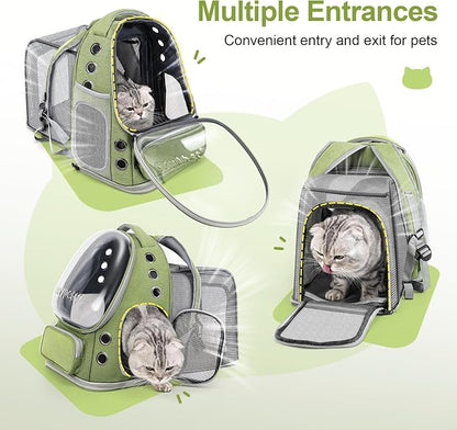 Expandable Cat Backpack, Cat Bubble Backpack Carrier - Image 3