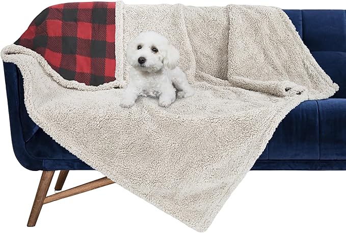 Kritter Planet Waterproof Dog Blanket, Reversible Water Proof Pet Blanket by KritterPlanet