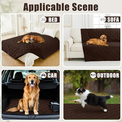 Smiry Waterproof Dog Bed Cover Blanket 40x70, Soft Reversible Pet Blanket - Image 5