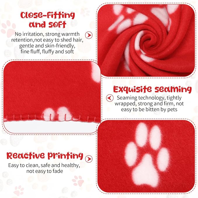 Tatuo 10 Pieces Pet Blankets - Image 3