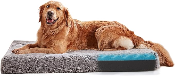 Orthopedic Extra Large Dog Bed for Large Dogs, 41 inches XL Washable by WATANIYAPET