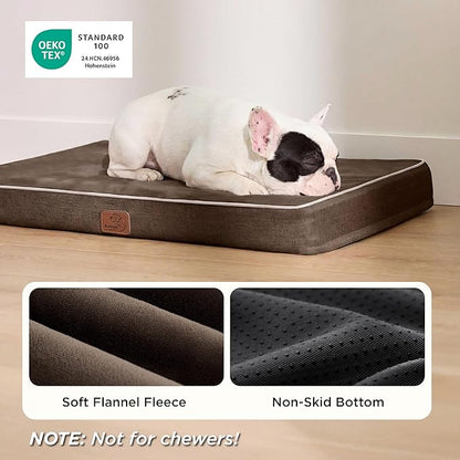 Bedsure Memory Foam Dog Bed Medium Size Dogs- Orthopedic Pet Beds - Image 3