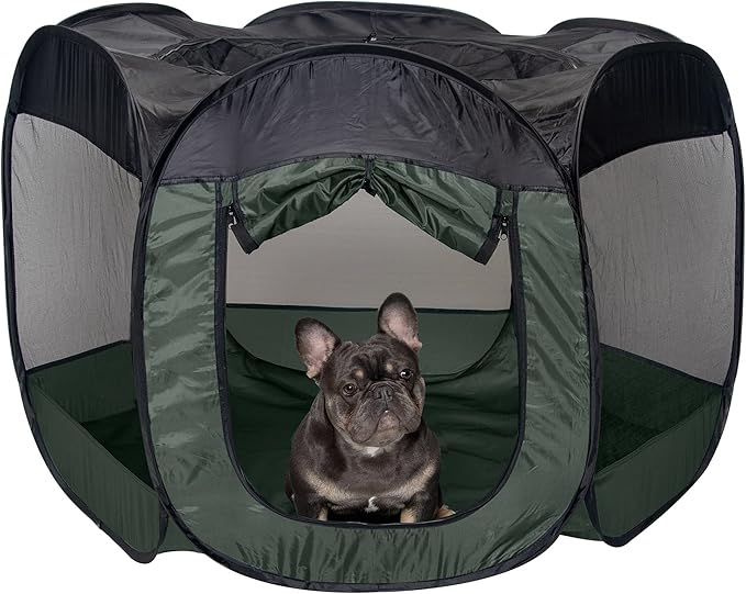 Furhaven Portable Dog Playpen Cat Tent, Pet playground, Kennel foldable indoor by FurHaven