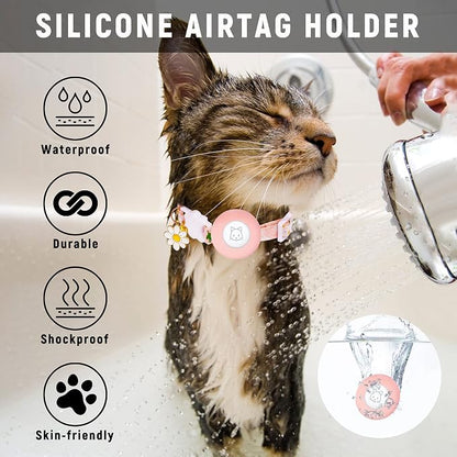 Airtag Cat Collar, JXFUKAL Kitten Collar Breakaway - Image 6