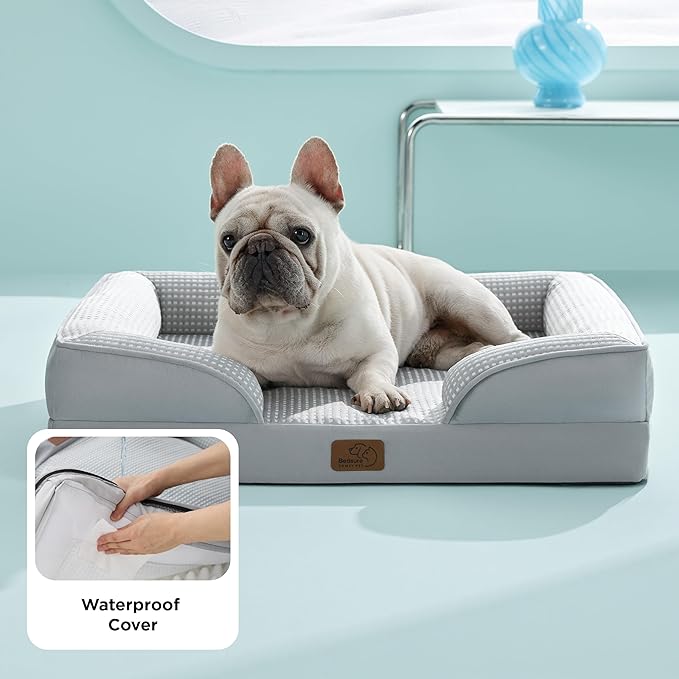 Bedsure Orthopedic Dog Bed Medium Size Dogs - Image 4