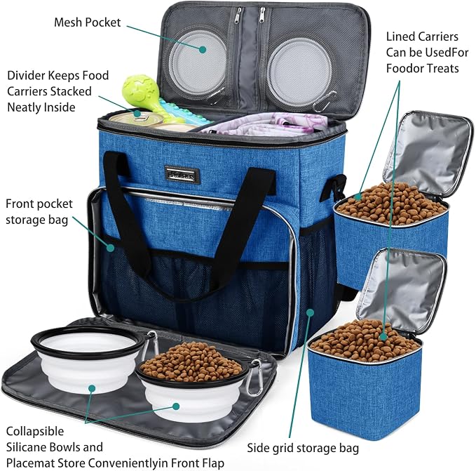BAGLHER Dog Travel Bag, Pet Travel Bag, - Image 5