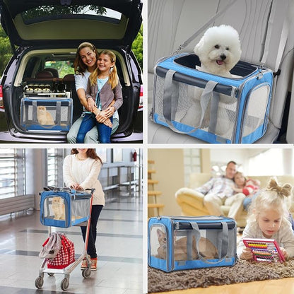 Large Cat Carriers Dog Soft Sided Carriers Cat Soft Sided Carriers Airline - Image 4