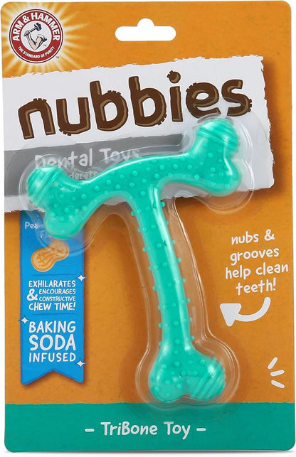 Arm & Hammer Nubbies T-Bone Dental Dog Chew Toy - Image 2