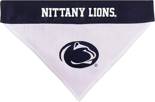 Pets First Collegiate Pet Accessories, Reversible Bandana, Penn State Nittany - Image 2