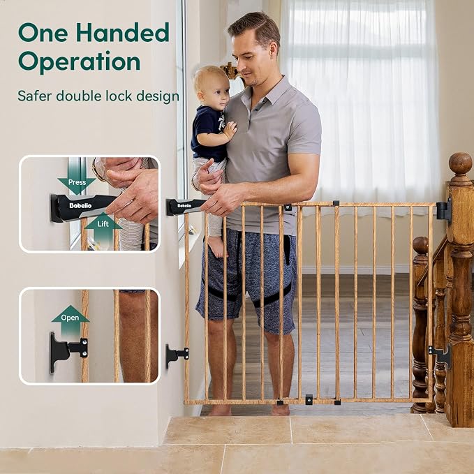 Babelio 34" Extra Tall Baby/Dog Gate - Image 6