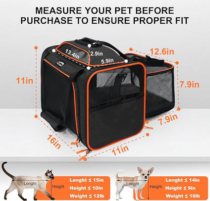 TSA Approved Expandable Cat Carrier - Image 3