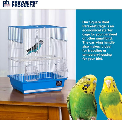 Prevue Pet Products Parakeet Square Roof Bird Cage - Image 7