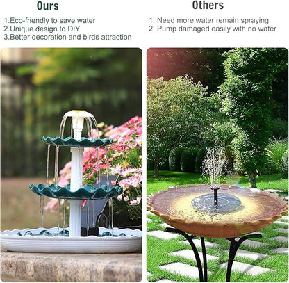 AISITIN 3 Tiered Bird Bath - Image 6
