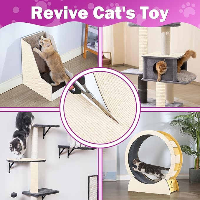 Anit Cat Scratch Couch Furniture Protector, 78.7x15.8 Cat Wall Corner Scratcher - Image 6