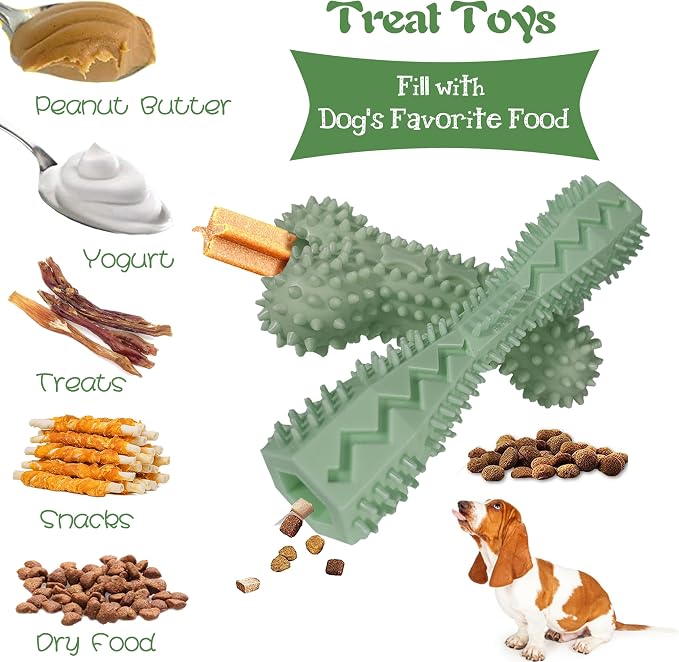 4 Pack Puppy Toys for 2-8 Months Pets Dog Chew Toy for Small Puppies Teething - Image 3