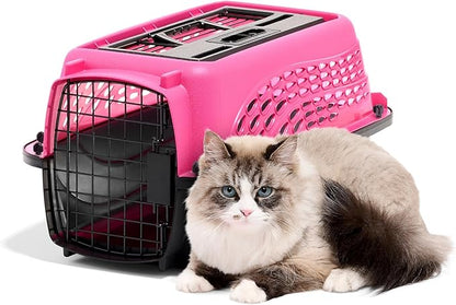 Petmate Dog Crates for Small Dogs & Cat Carriers, Two-Door Plastic Pet Kennel - Image 2