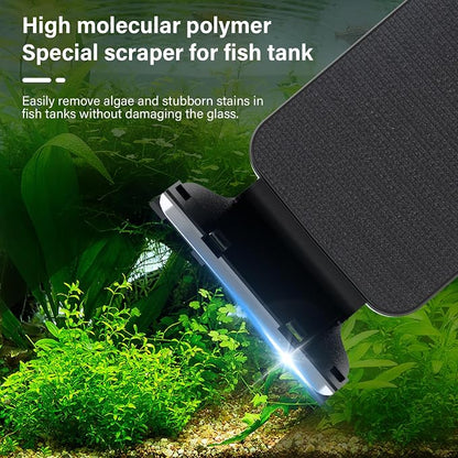 hygger Fish Tank Magnetic Glass Cleaner Two Detachable Algae Scraper - Image 2
