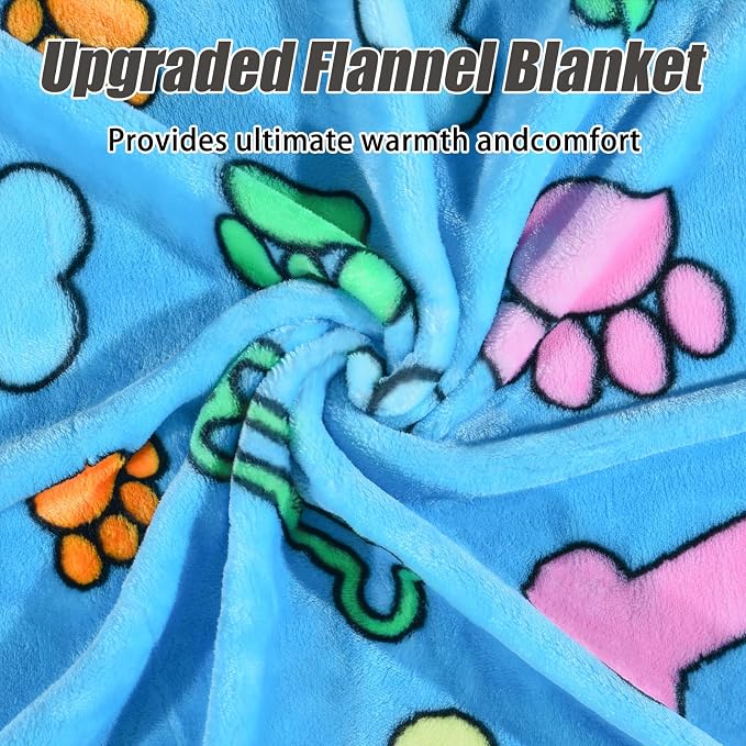 Rezutan Soft Fuzzy Dog Blankets, 1 Pack 3 - Image 3