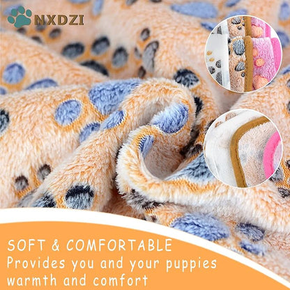 Dog Blankets for Small Medium Dogs Washable, 3 Pack Pet Blanket Washable 30" x - Image 3