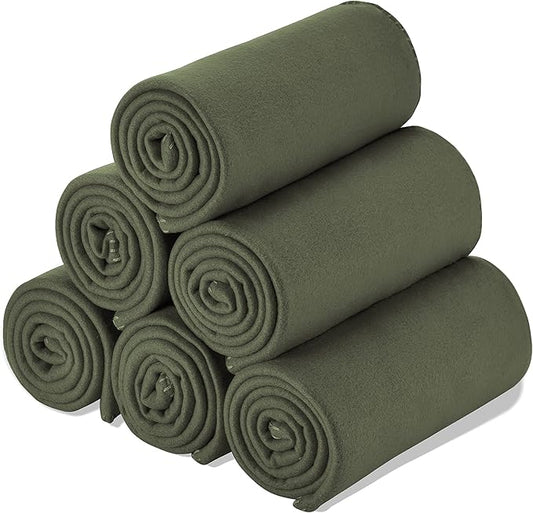 Fleece Throw Blanket Set Bulk for Travel Kids Outdoor Wedding Pet by SPEICALGLORY