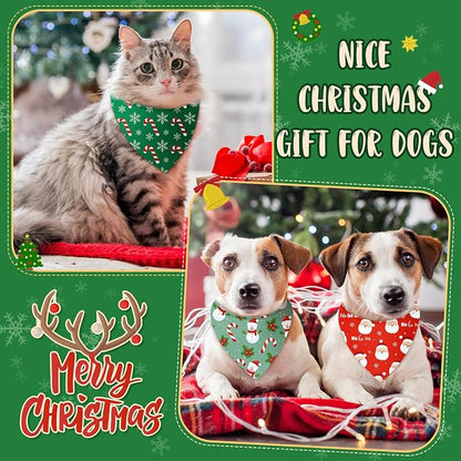 Weewooday 50 Pcs Christmas Bandanas - Image 4